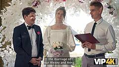 Vip4k bride endures hard pounding anal creampie under watching eyes