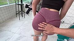 Hired Maid's Huge Brazilian Ass Drives Me Wild Pov!