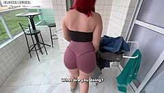 Hired Maid's Huge Brazilian Ass Drives Me Wild Pov!