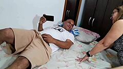 mya milf catches jerking offers ass for cum 😈🍑