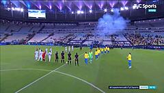 argentina defeats brazil 1-0 in intense soccer rivalry match