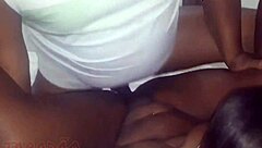 bbw ebony prostitute deepthroats and rides hard