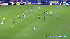 argentina defeats brazil 1-0 in intense soccer rivalry match