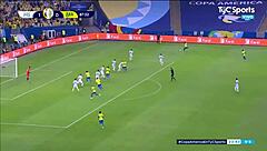 argentina defeats brazil 1-0 in intense soccer rivalry match