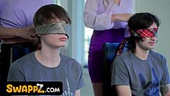 Curvy MILF begs for creampie breeding before college trip