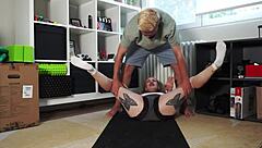 Yoga Class Turns Into Cock Sucking Quickie Session