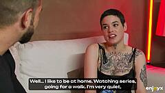 Saba Lapiedras Bold Double Penetration Debut!