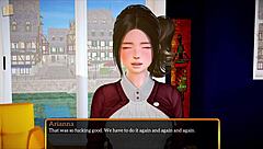 brunette big ass big tits teen plays erotic homemade game