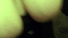 big thick white girl's ass bounces