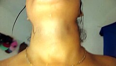 Cuckold husband rims wife's ass and eats pussy before she rides rough, takes doggy creampie then he cleans his own cum.