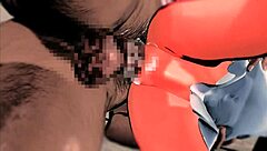 steamy 3d hentai babe explodes in orgasmic bliss