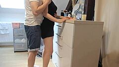 i creampied tight blonde teen pussy before family dinner