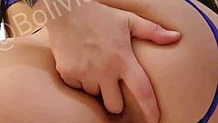 Mimi Rabuda Masturbates Her Big Latina Asshole