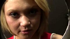 Gorgeous Teen Sucks Cock to Explosive Facial Cumshot Peak!