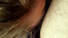 hot babe gulps cum from deep blowjob