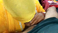 Neha sucks monster cock wildly—cumshot explodes in her mouth!