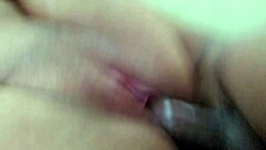 Cheating wife moans as stranger creams her swollen pussy deep