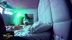 hidden cam catches couple showering naked in hotel room