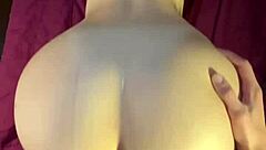 Doggy with roommate's curvy ass drives me wild oh god yes