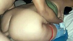 Pounding juicy latina ass with rough anal creampie after wild party homemade