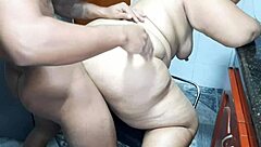 mature bbw bends over for big black cock doggystyle