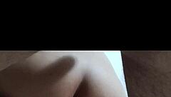 double penetration screams with cock in ass toy in pussy