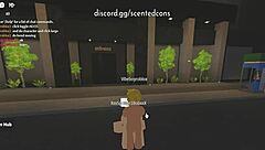 Intense thrill as Roblox bitch surrenders to wild fucking passion