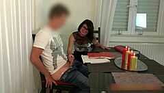 what if fucking the teacher meant deep anal creampie surprise