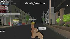 Intense thrill as Roblox bitch surrenders to wild fucking passion