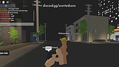 Intense thrill as Roblox bitch surrenders to wild fucking passion