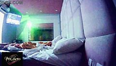 hidden cam catches couple showering naked in hotel room