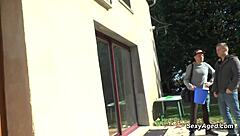 Busty Blonde Mature Gets DP Pounded Hard!