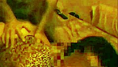 latina wife bends over craving two cocks deep inside