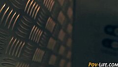 Rod-Hungry Brunette Teen Bent Over for Doggystyle Spunk Blast