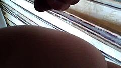 hey watch me pound my wife's ass full of cum