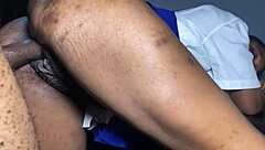 why settle for pussy when her tight ebony ass begs for doggy pounding at work