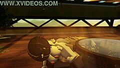 my fan begged so hard to fuck me deep in this roblox condo game pov