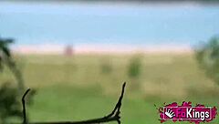 Amanda Luxor Hunts Dirty Public Fuck Rookies