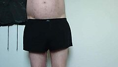 carmen teases toes in sheer nylon full body