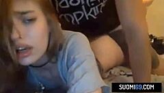 finnish amateur teen gets raw european sex