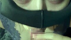 18-Year-Old Amateur Girl's Intense Fellatio with Erotic Lingerie Handjob Cumshot!