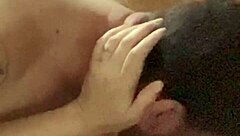 brazilian couple homemade lingerie fuck ends in huge orgasm squirt