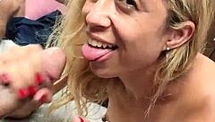 brazilian babe takes anal pounding blowjob and eye cumshot