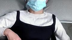 transparent stockings big tits asian milf seduces wildly!