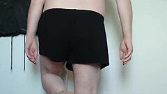 carmen teases toes in sheer nylon full body