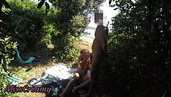 french amateur sucks stranger on nude greece beach cumshot