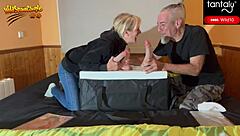 mark's huge cock rocks threesome with tantaly doll