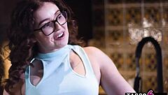 teen roommates scissor passionately after lesbian porn catch