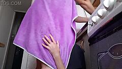 paid plumber with pussy licking orgasm, now he licks back intriguing?