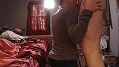 i'm just face fucking this gagging old redhead whore till she chokes!